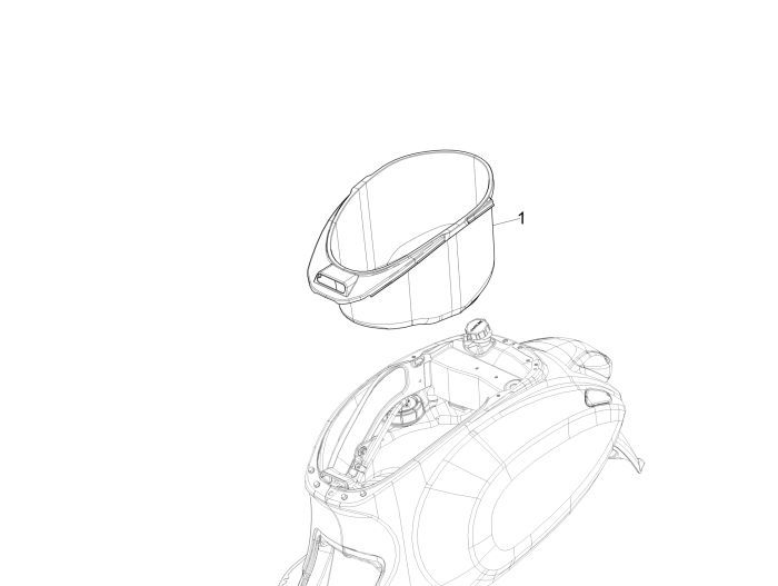 Selle Box Vespa Primavera 2 temps