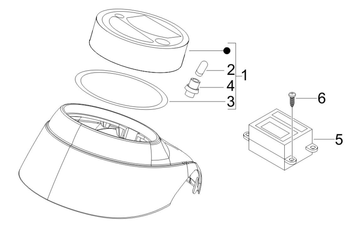 Groupe d'instruments - Cruscotto Vespa GTV 250 4T 4V IE