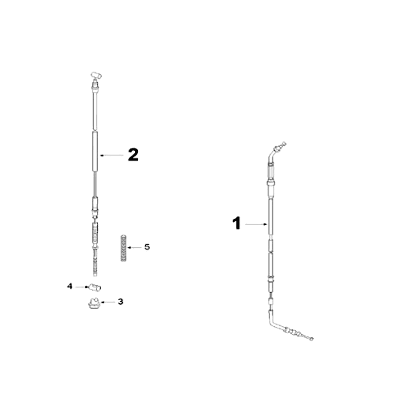 Câbles Peugeot V-clic rouge