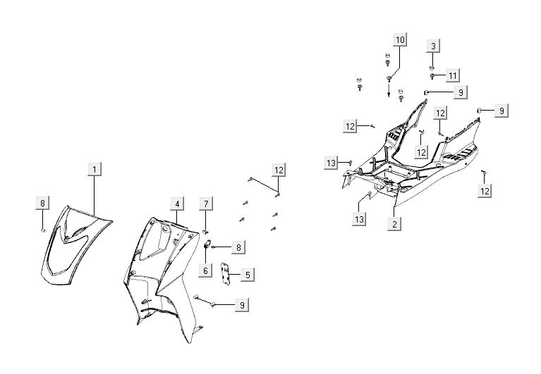 Kymco Agility 10' 4 temps rouge sportif