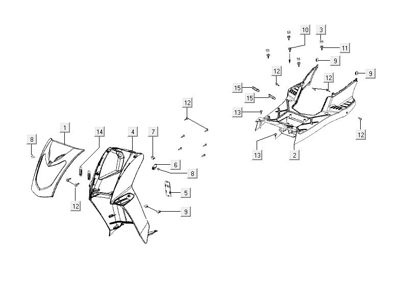 Kymco Agility Fat 12' 4 temps jaune