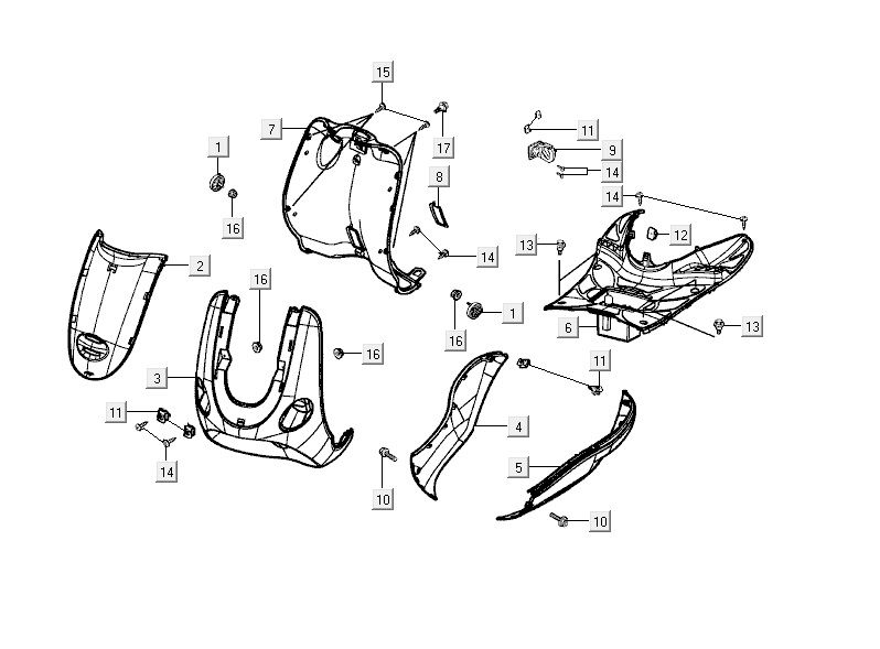 Cagoules Kymco Yup 2t ac rouge
