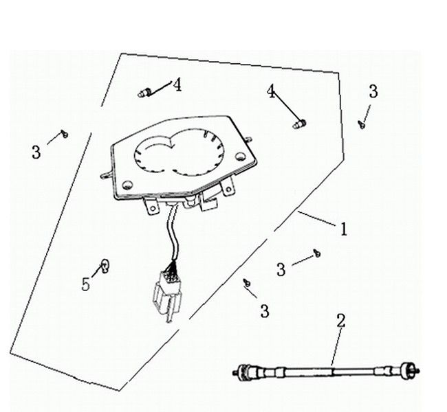 Compteur Generic Roc silver 2010 2 temps 25