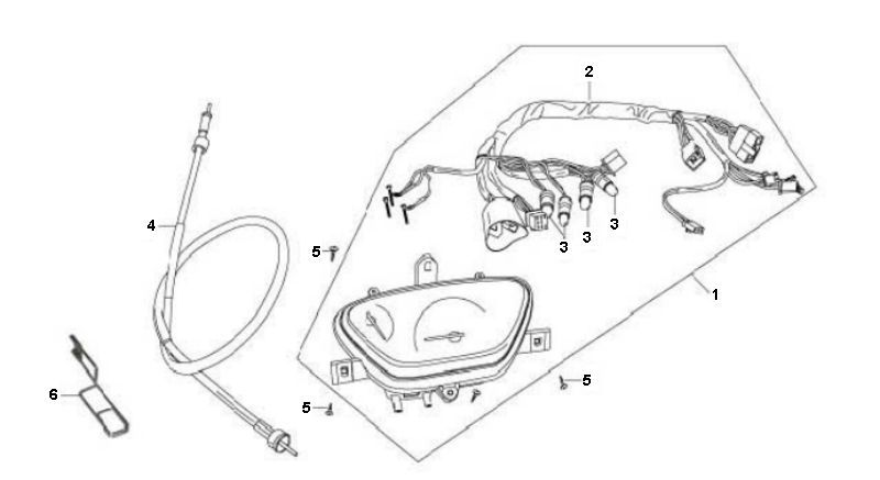 Compteur Rover Fs3 4 temps