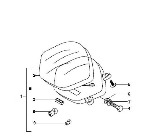 Compteur de vitesse Vespa Lx 45km 4 temps 4 soupapes