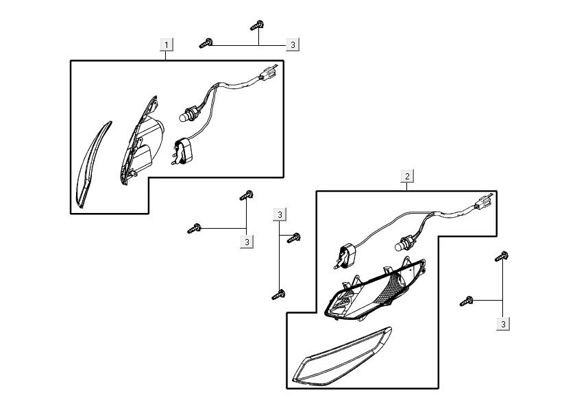 indicateur AGILITY 16+ 4T 125 Argent Métallique Mat