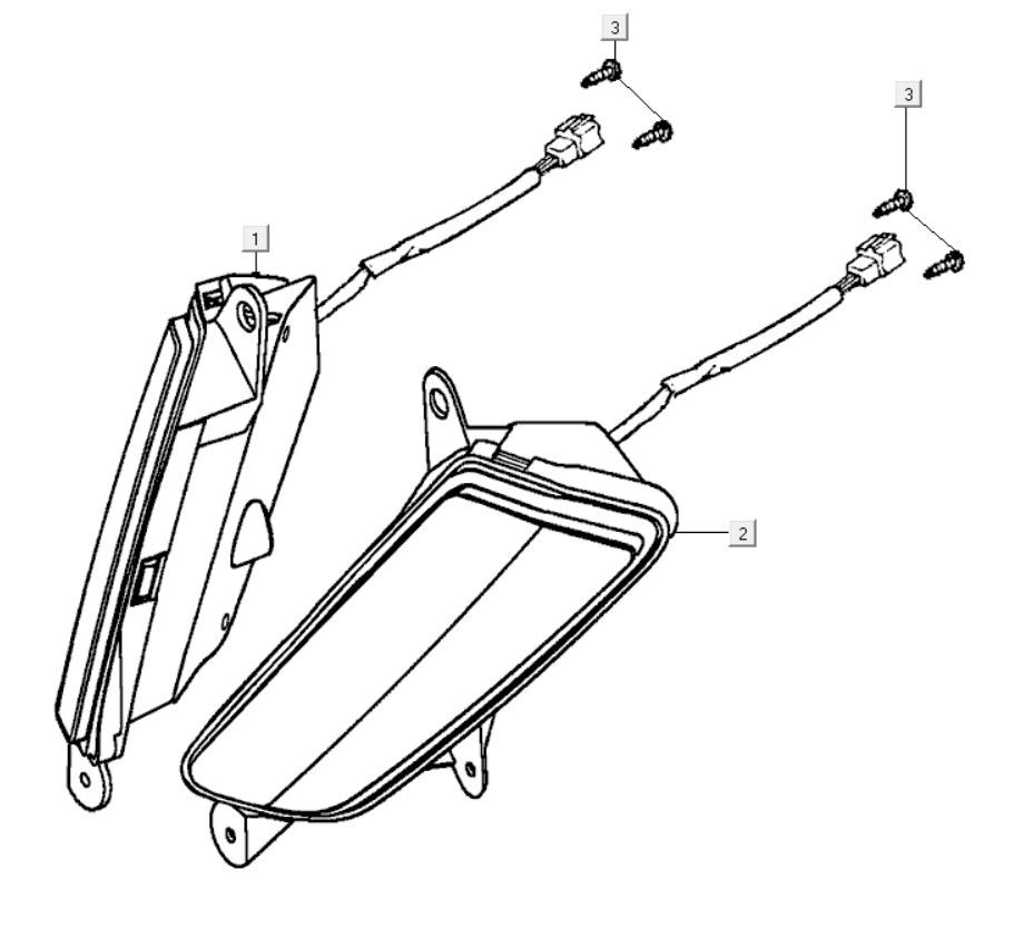 Clignotants Kymco Myroad 700i