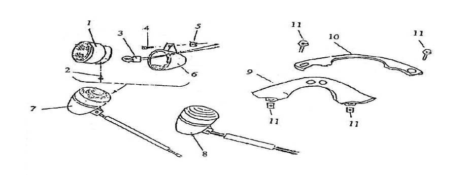 Clignotants Turbo RG50 125cc