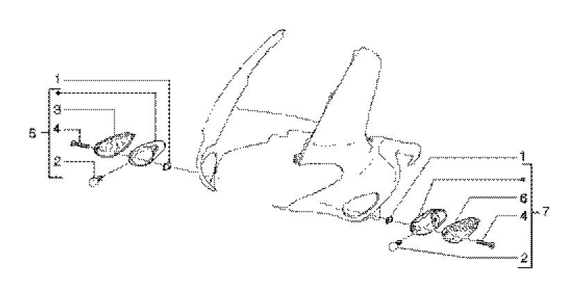 Clignotants Gilera Runner 180cc FXR 2 temps