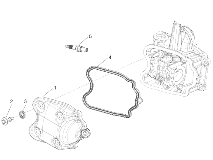 Couvre-toit pour Piaggio Beverly 350 E3 Sport Touring 2013-2014