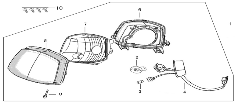 Phare AGM Star50 vert crème