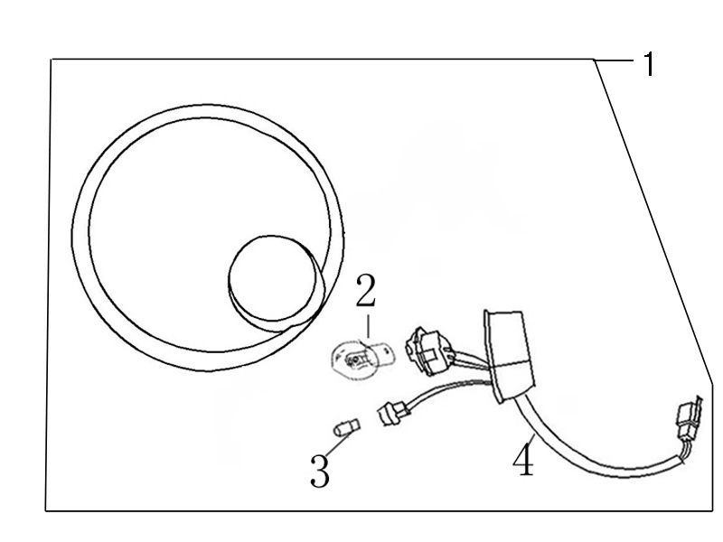 Optique de phareChina Swan - Riva noir