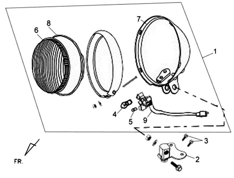 Optique champagne PharekPL Sym Allo (WH871)