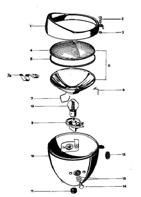Koplamp vanaf 1968 Kreidler 