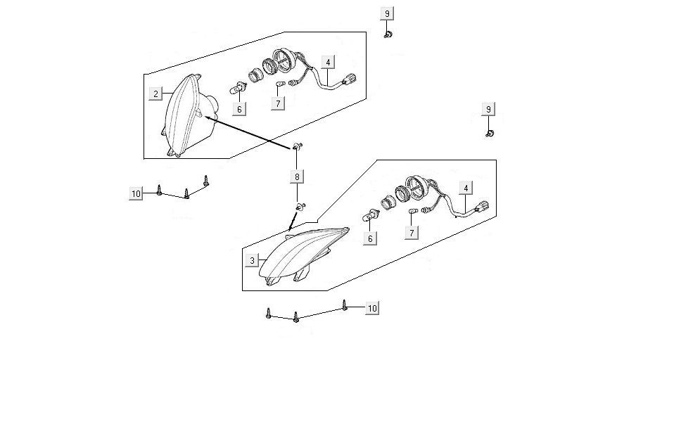 Optique de phareMXU 300