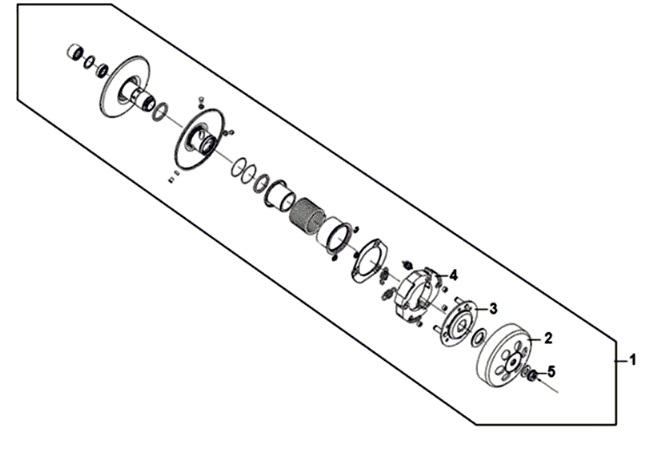 Embrayage Sym Jet 14 125I E4