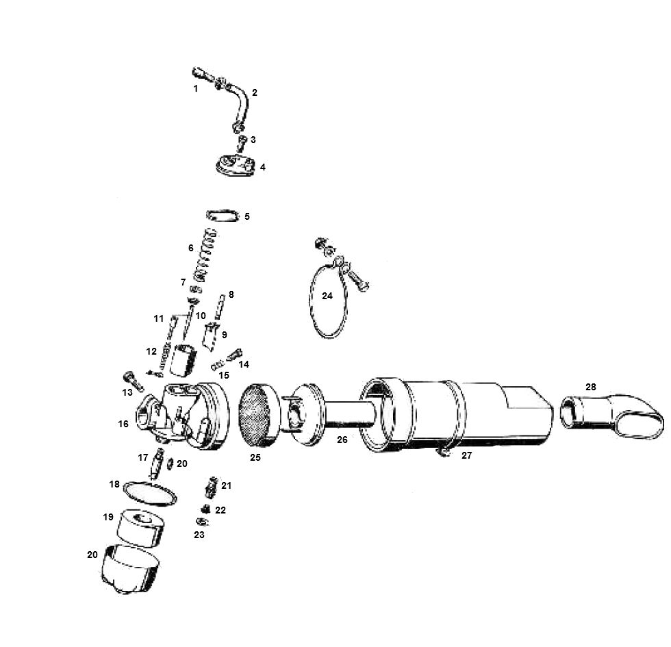 Kreidler Carburateur 3 Accélération