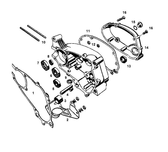 Kreidler Carter Droite 3 accélérer