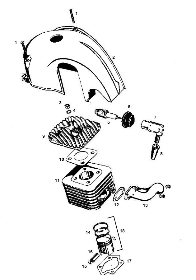 Kreidler Cylinder 3 Accélération