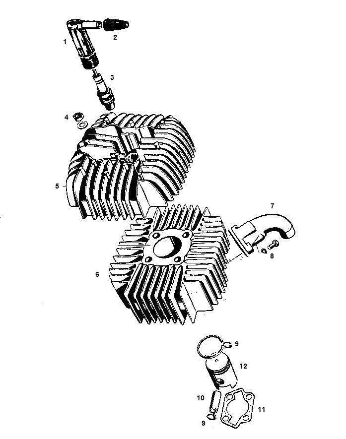 Kreidler Cylinder 4 Accélération