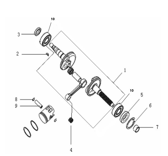 Vilebrequin Generic Cracker bleu 2010 2 temps