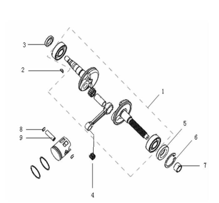 Vilebrequin Generic Xor stroke 2009 2 temps