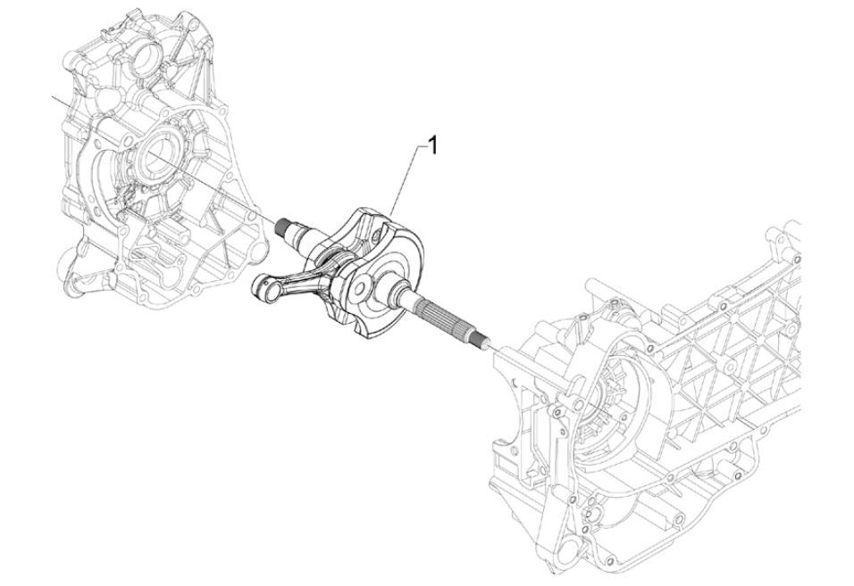 Vilebrequin GTS 125 IU