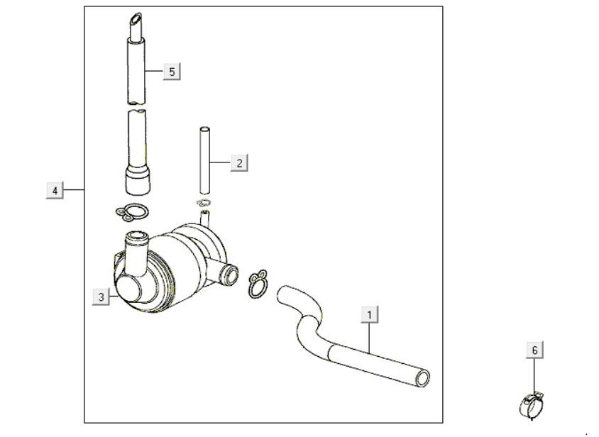 Boîte à air  2 Kymco Like 200i Noir