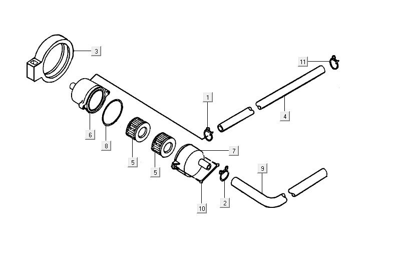 Pièces de filtre à air Kymco Super9 2t lc om matblack-red
