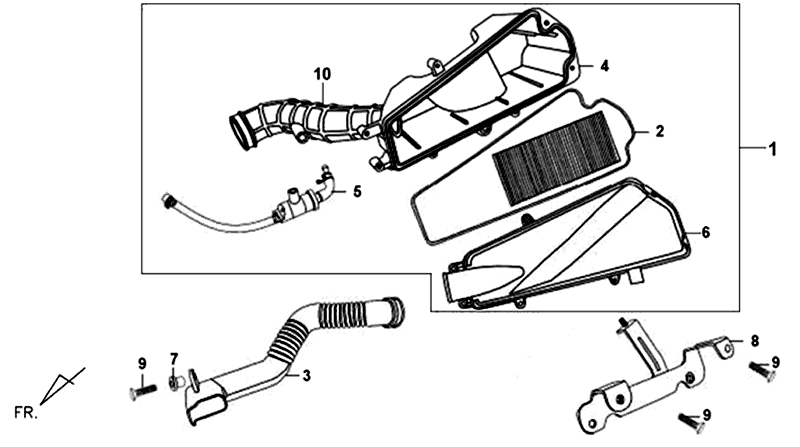 Chaudière à air Sym Fiddle White WH8018P