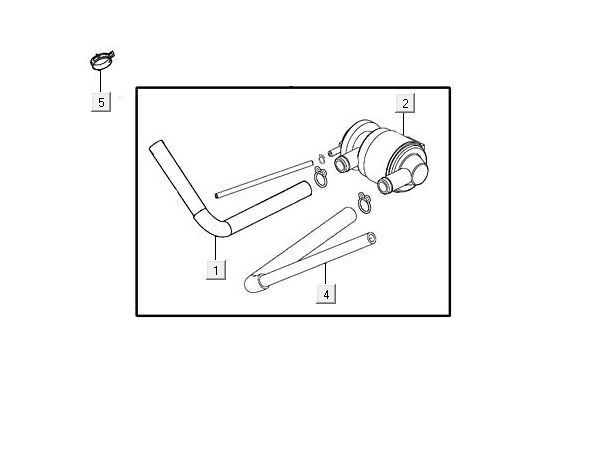 Membrane à air AGILITY 16+ 4T 125 Mat Métallique Bleu Clair