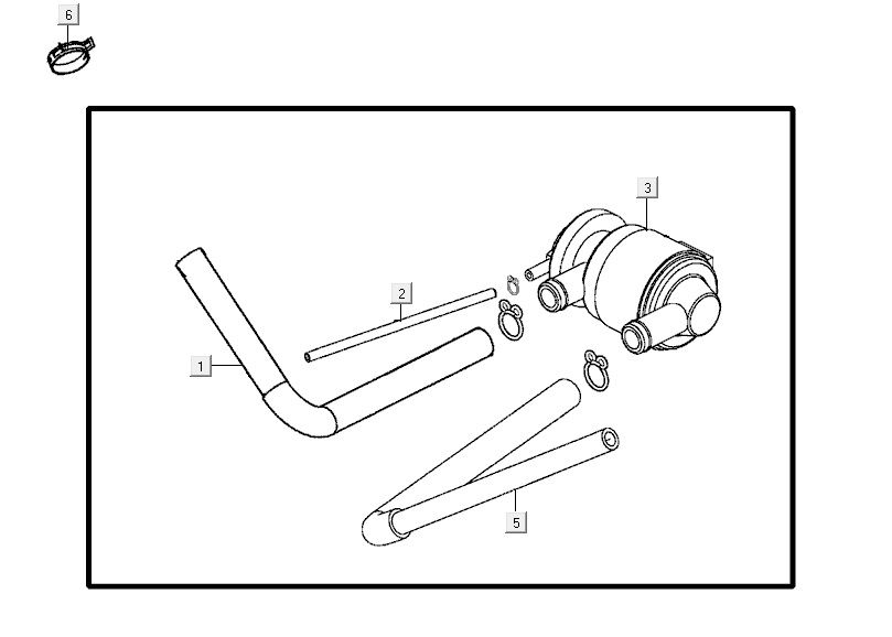 Boite à clapet à air AGILITY CITY 16 4T 125