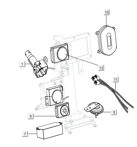 Pièces électriques Niu N-pro