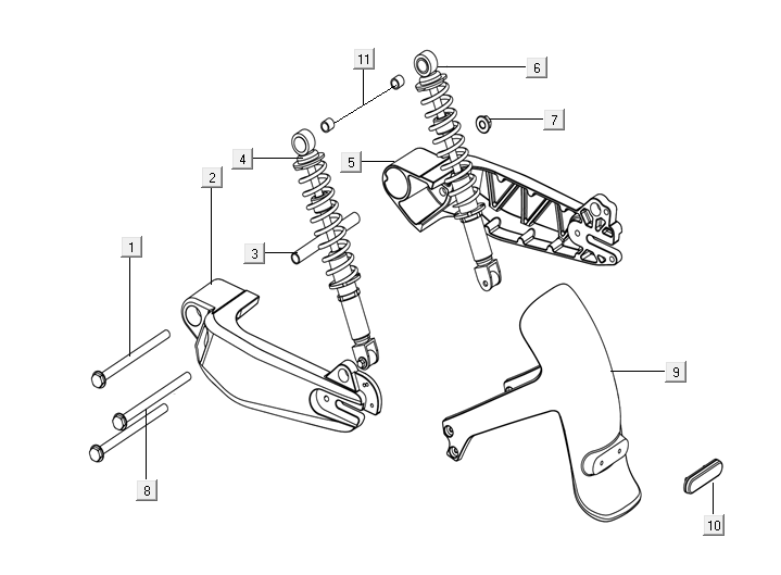 Amortisseur Niu N-pro