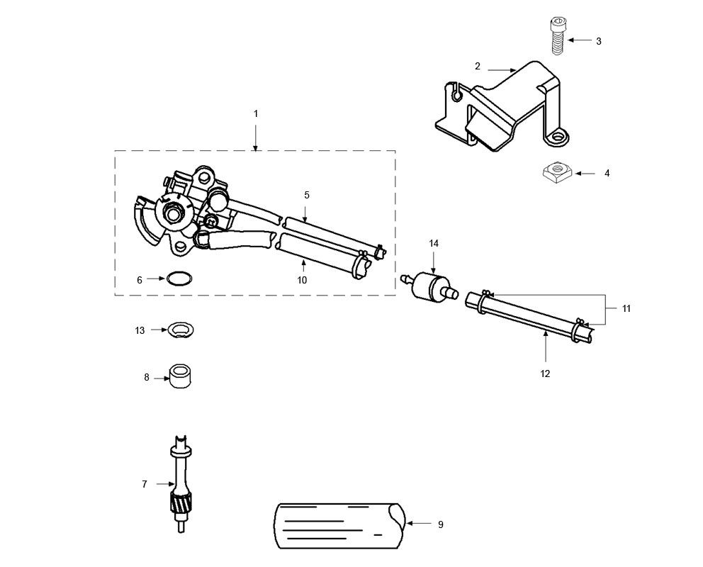 Pompe à huile Peugeot Speedfight 2 LC E2 2 temps