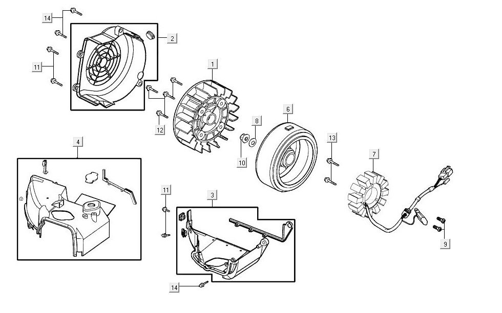 refroidissement d'allumage AGILITY 16+ 4T 125 Matte Metallic Silver