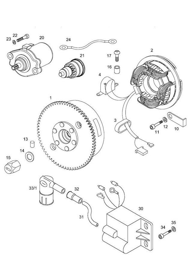 Allumage nouveau type Tomos Standard 2 temps