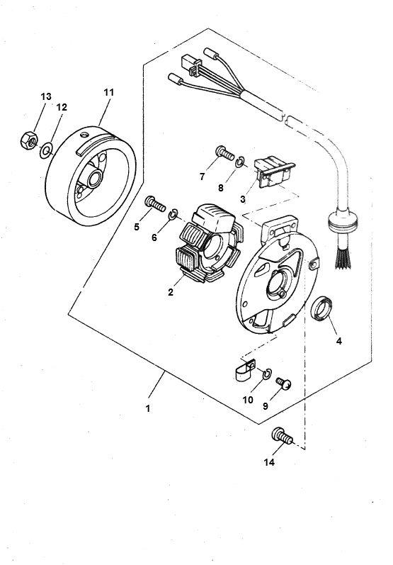 Allumage Yamaha Bw's 2 temps