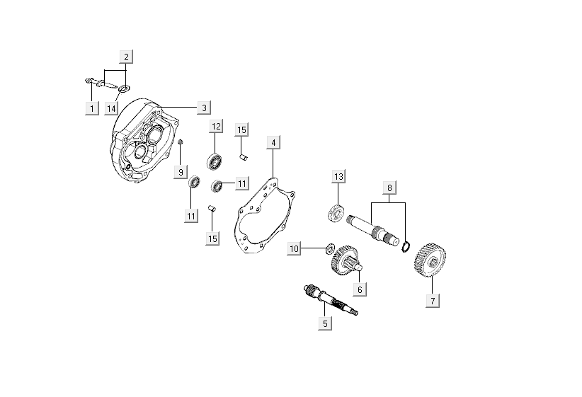 Transmission Kymco Agility Delivery 4 temps euro4 noir