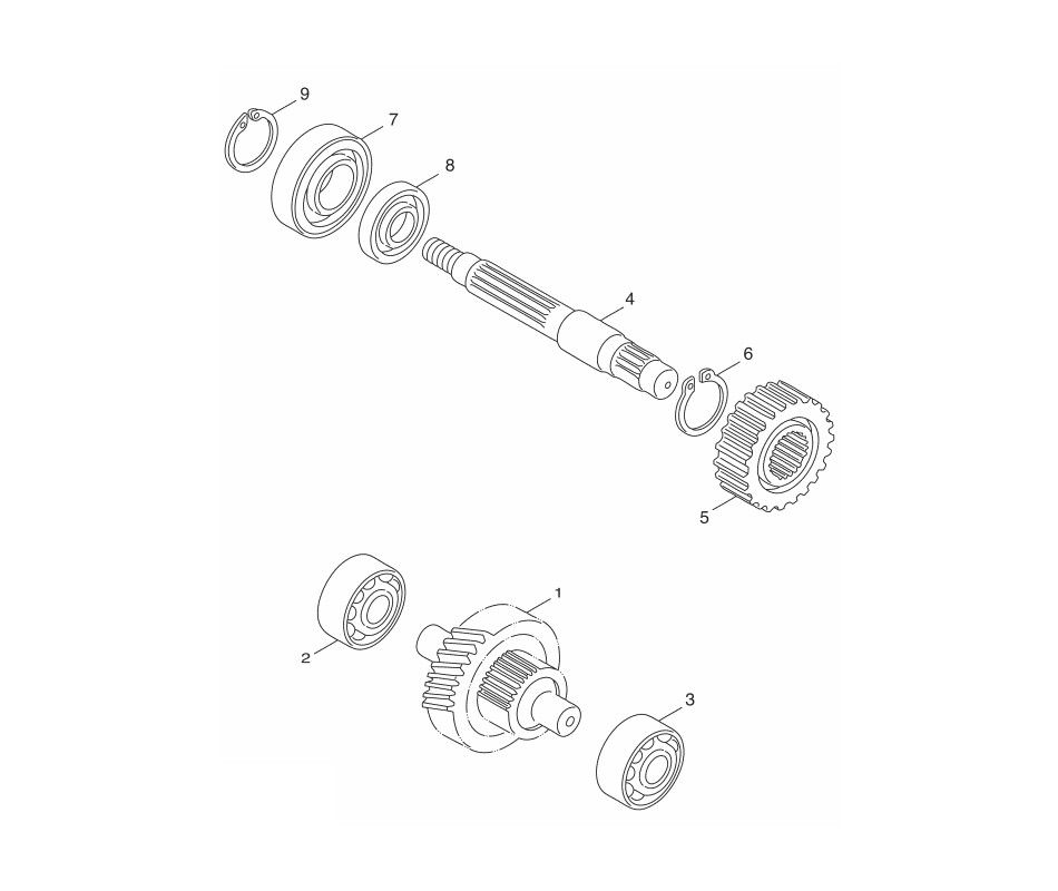 Transmission Yamaha Aerox 4 temps 2014