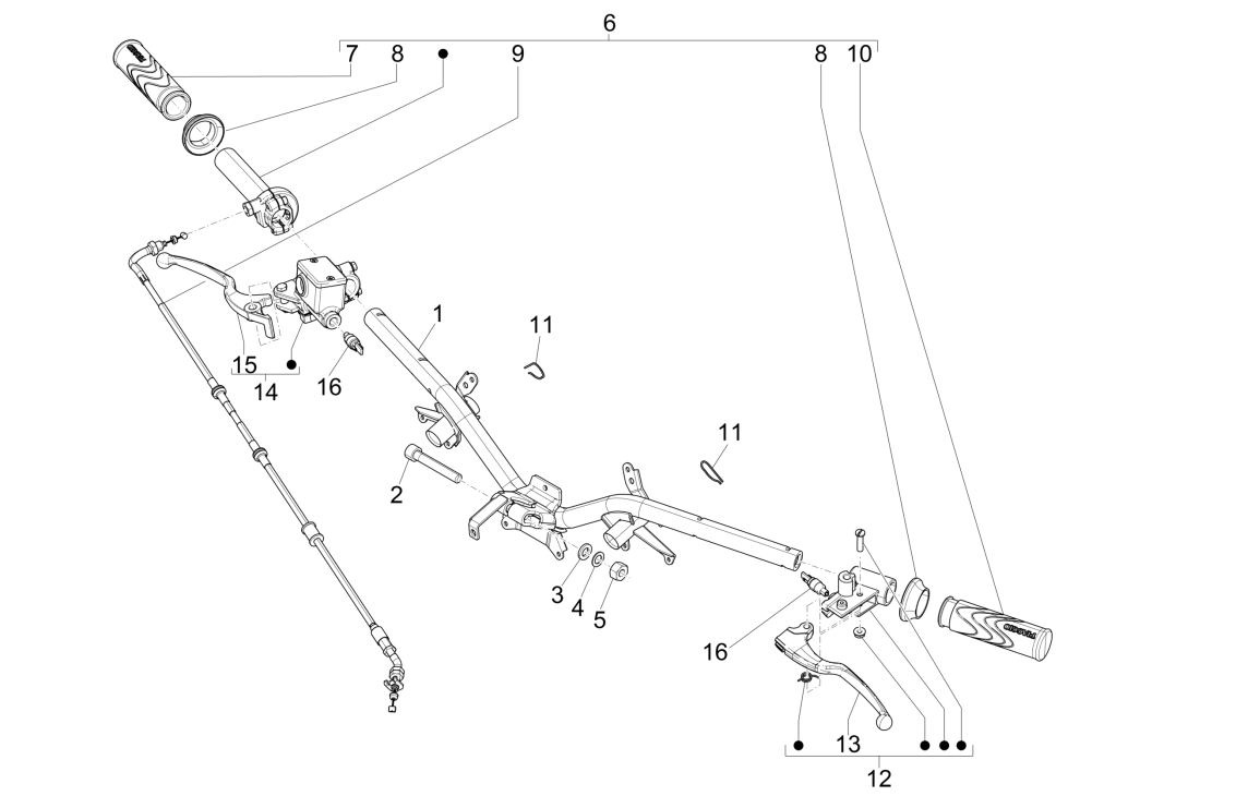Pompes de frein Piaggio Liberty 50 4 temps (IGET Euro 4)