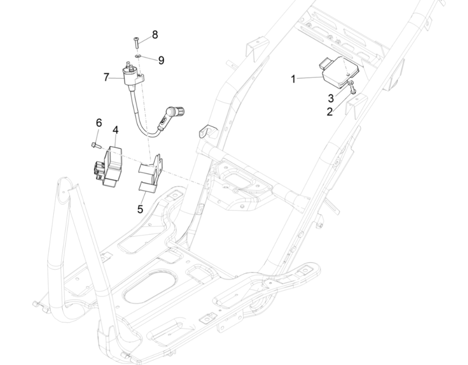 Régulateur de tension - Bobine d’allumage - Pièces électriques Piaggio NRG Power 50 2T LC Euro 4
