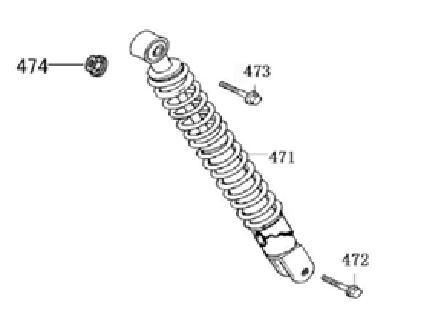 Amortisseur BTC Legend rouge
