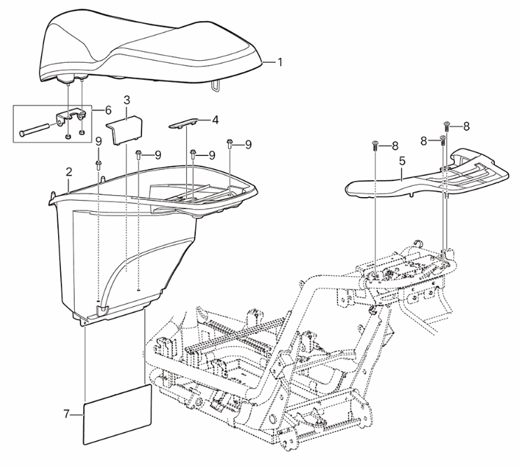 Selle Yadea Voltguard