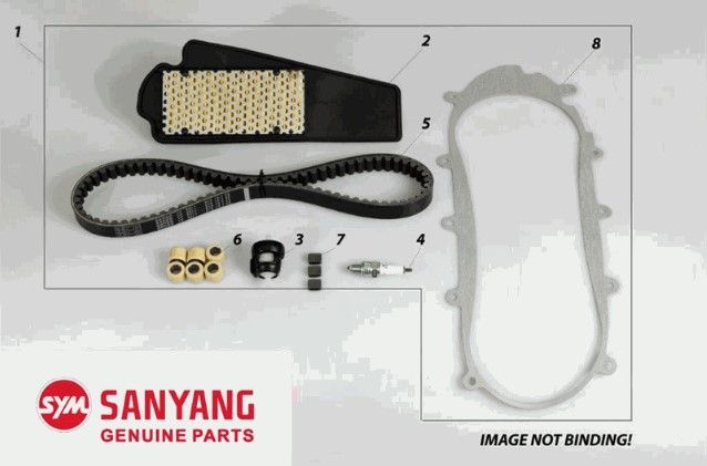 Service kit Sym Crox 50 E5