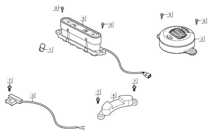 Compteur de vitesse Kymco Maxxer 90 Black