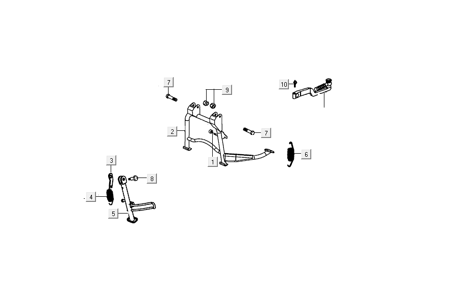 Kymco Agility FR 12' 4 temps standard euro4 noir