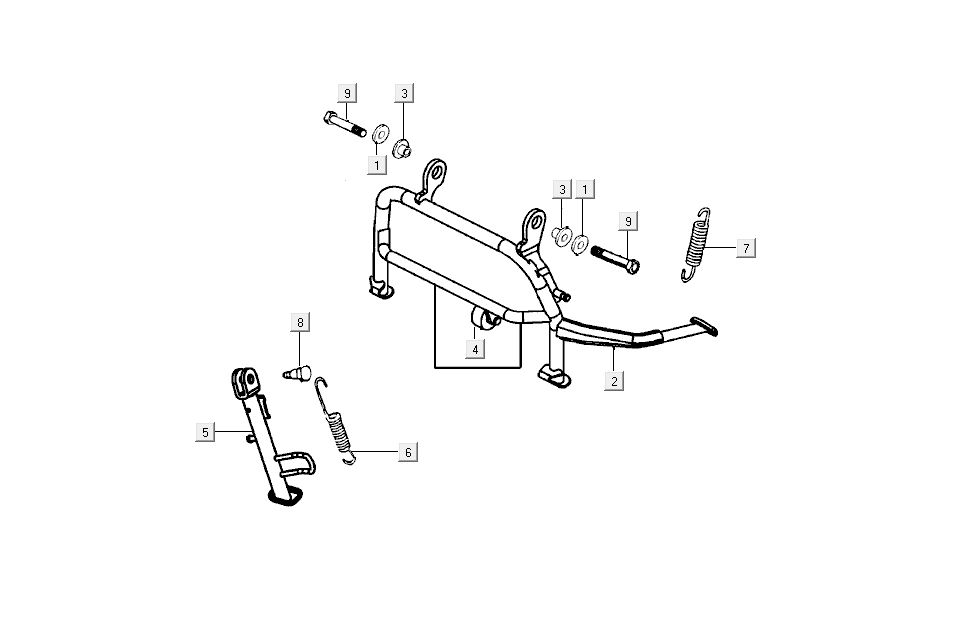 Kymco New Sento standard 4 temps 50i bleu