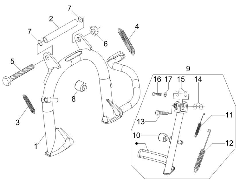 Standard Gilera Runner 200cc VXR 4 temps 2006