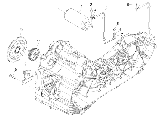 Démarrage - Démarrage électrique MP3 500 LT Sport 2014-2016
